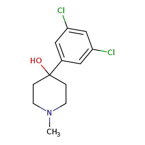 4-(3,5-Dichlorophenyl)-4-hydroxy-1-methylpiperidine