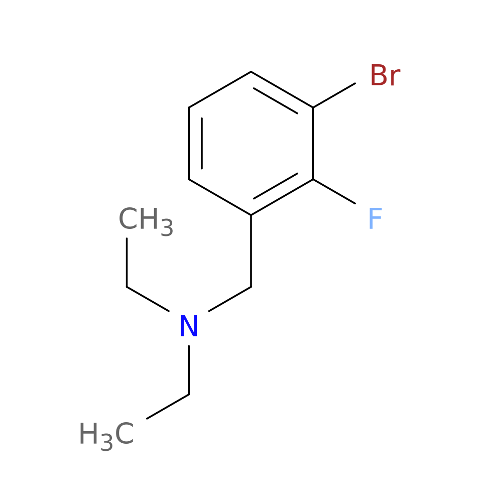1-Bromo-2-fluoro-3-(diethylaminomethyl)benzene