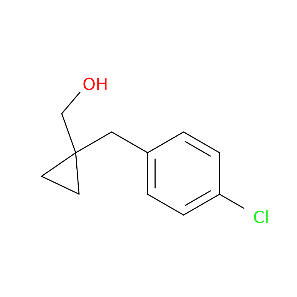 {1-[(4-chlorophenyl)methyl]cyclopropyl}methanol
