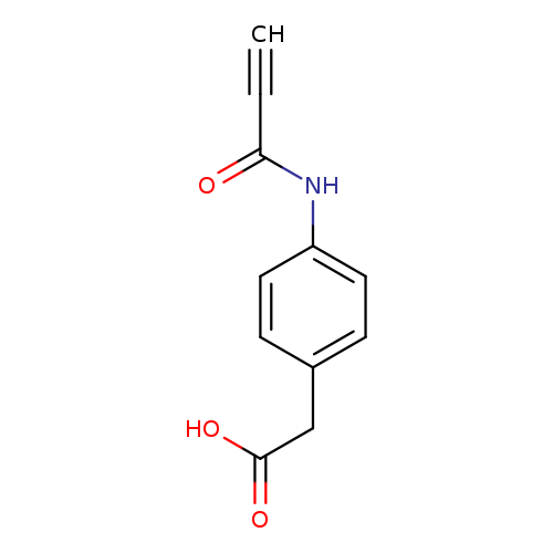 2-[4-(prop-2-ynamido)phenyl]acetic acid