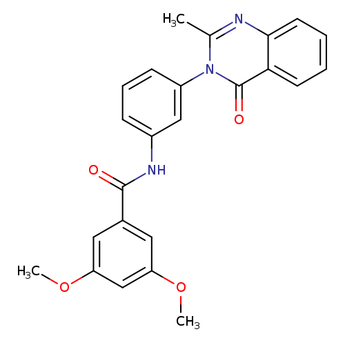 3,5-dimethoxy-N-[3-(2-methyl-4-oxo-3,4-dihydroquinazolin-3-yl)phenyl]benzamide