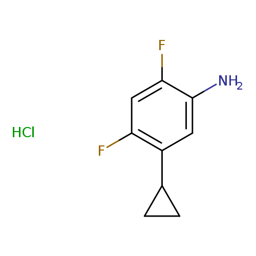 5-cyclopropyl-2,4-difluoroaniline hydrochloride