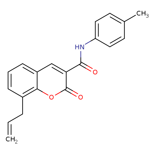 N-(4-methylphenyl)-2-oxo-8-(prop-2-en-1-yl)-2H-chromene-3-carboxamide