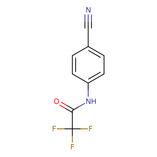 AcetaMide, N-(4-cyanophenyl)-2,2,2-trifluoro-