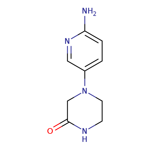 4-(6-aminopyridin-3-yl)piperazin-2-one