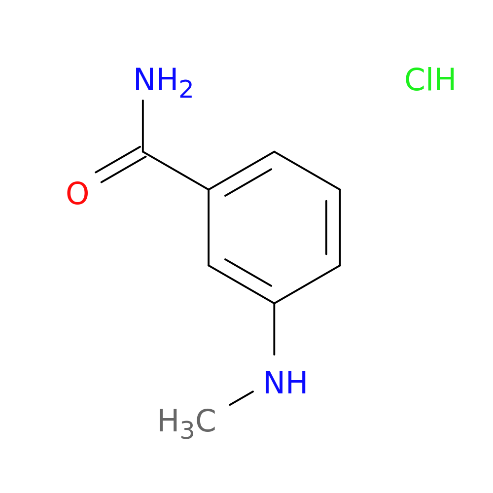 3-(methylamino)benzamide hydrochloride