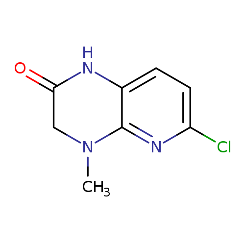 6-chloro-4-methyl-1H,2H,3H,4H-pyrido[2,3-b]pyrazin-2-one