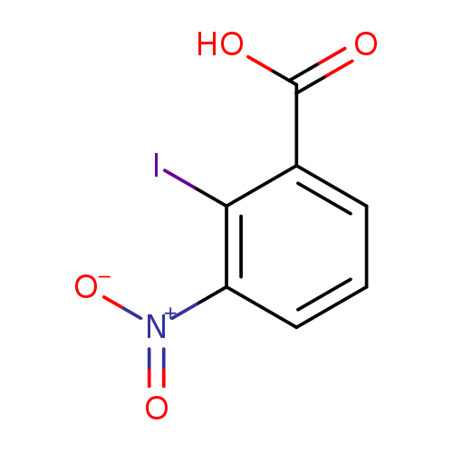 Benzoic acid, 2-​iodo-​3-​nitro-