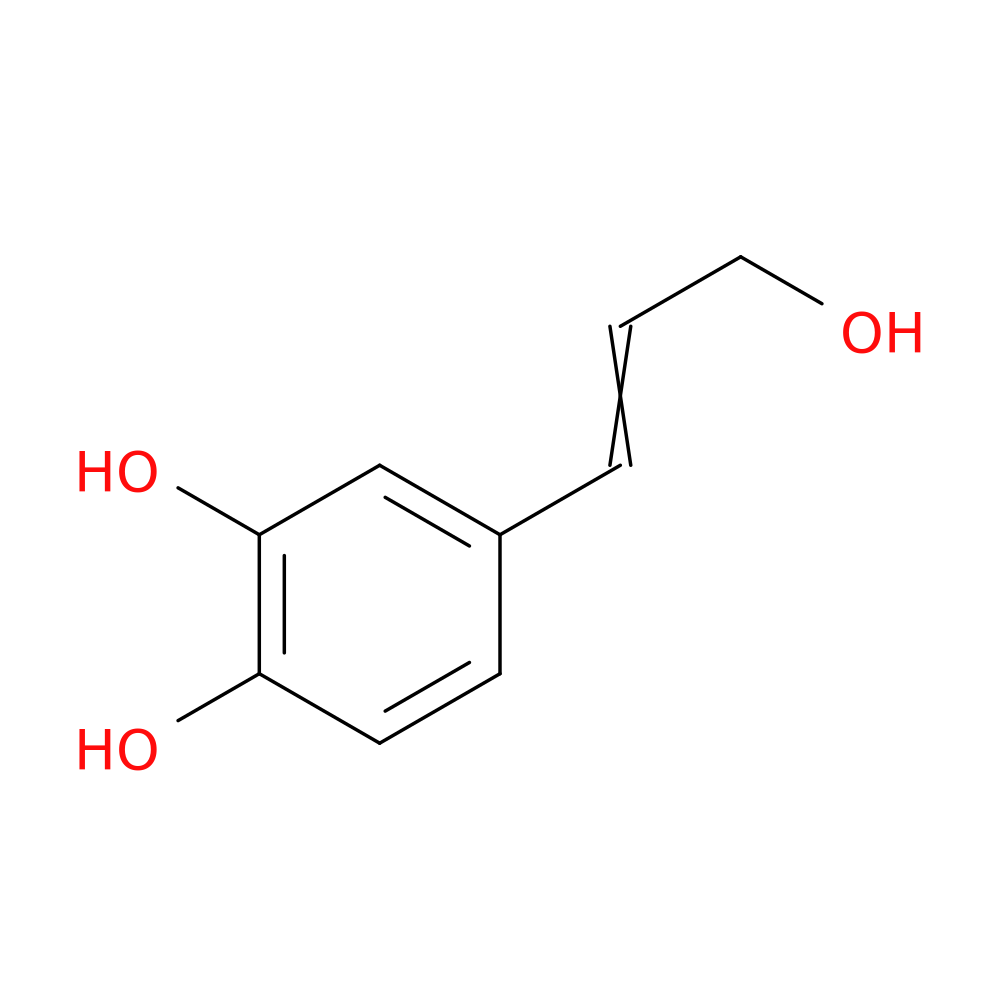 4-(3-hydroxyprop-1-en-1-yl)benzene-1,2-diol