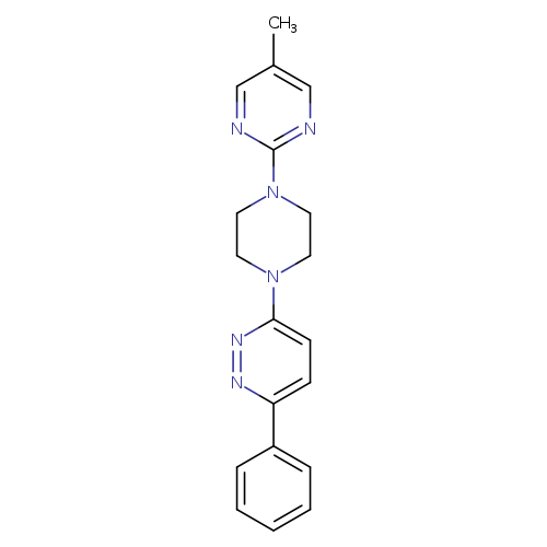 3-[4-(5-methylpyrimidin-2-yl)piperazin-1-yl]-6-phenylpyridazine