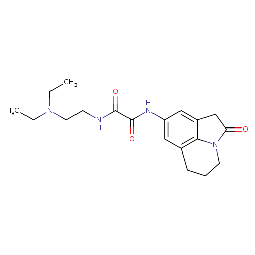 N-[2-(diethylamino)ethyl]-N'-{2-oxo-1-azatricyclo[6.3.1.0^{4,12}]dodeca-4,6,8(12)-trien-6-yl}ethanediamide
