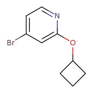 4-Bromo-2-cyclobutoxypyridine
