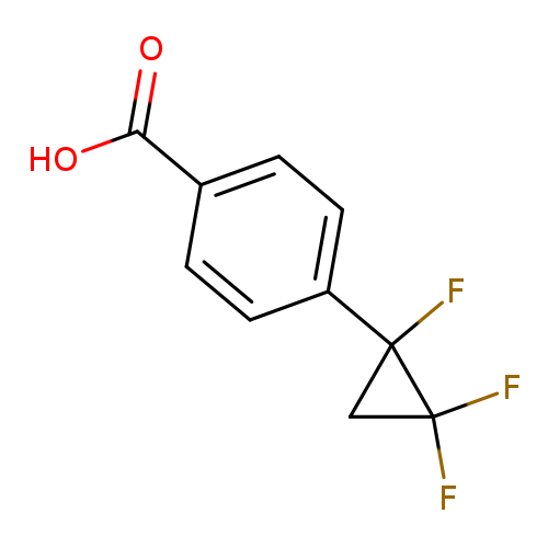 4-(1,2,2-trifluorocyclopropyl)benzoic acid