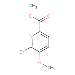 2-Pyridinecarboxylic acid, 6-broMo-5-Methoxy-, Methyl ester