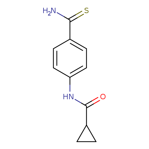 N-[4-(Aminocarbonothioyl)phenyl]cyclopropanecarboxamide
