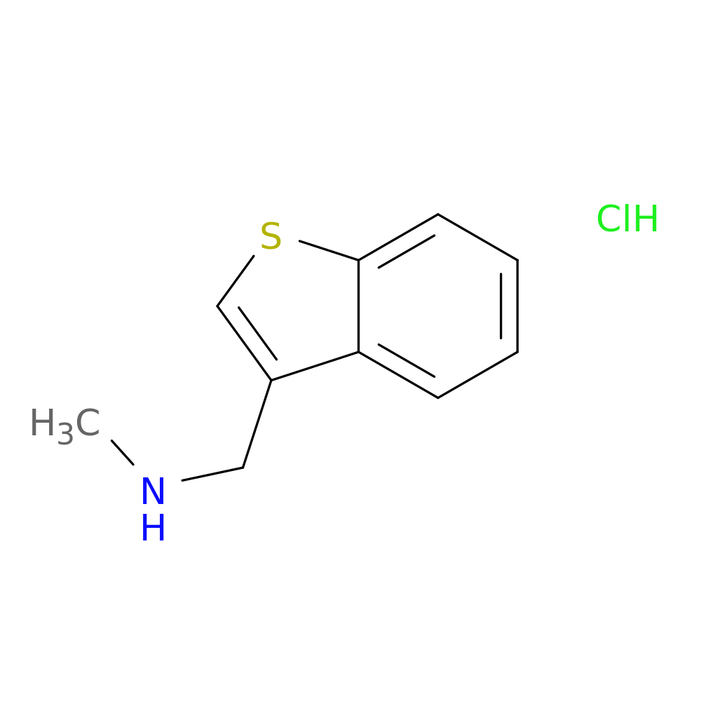 [(1-benzothiophen-3-yl)methyl](methyl)amine hydrochloride