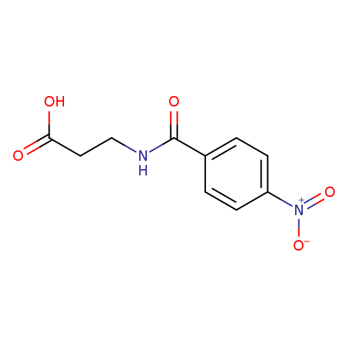 b-Alanine, N-(4-nitrobenzoyl)-