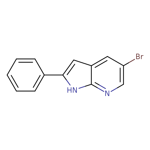 5-Bromo-2-phenyl-1h-pyrrolo[2,3-b]pyridine
