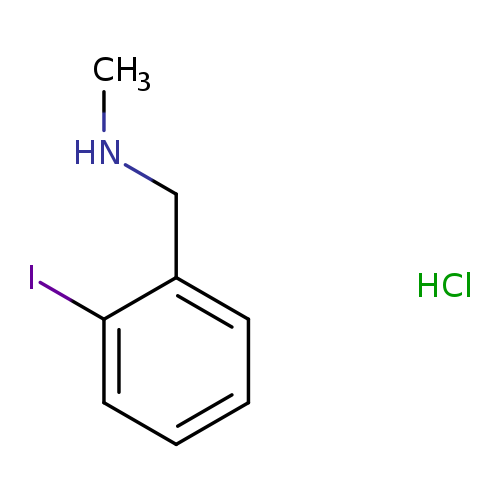 [(2-iodophenyl)methyl](methyl)aminehydrochloride