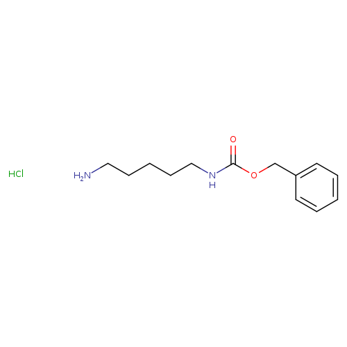 Carbamic acid, N-(5-aminopentyl)-, phenylmethyl ester, hydrochloride (1:1)