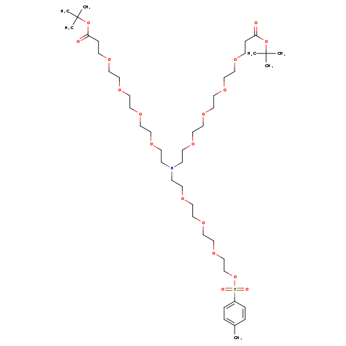 N-(Tos-peg4)-n-bis(peg4-t-butyl ester)