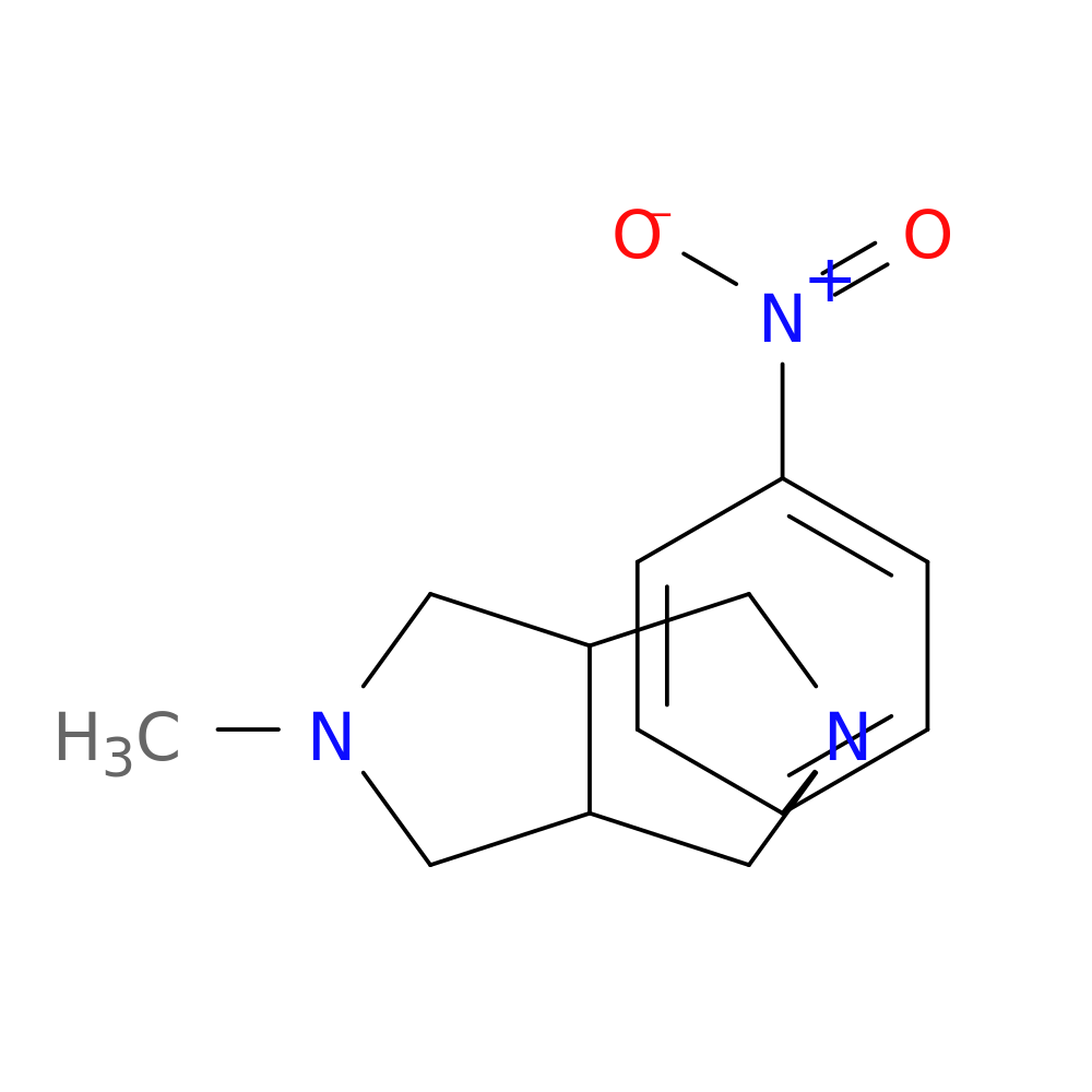 Octahydro-2-methyl-5-(4-nitrophenyl)pyrrolo[3,4-c]pyrrole