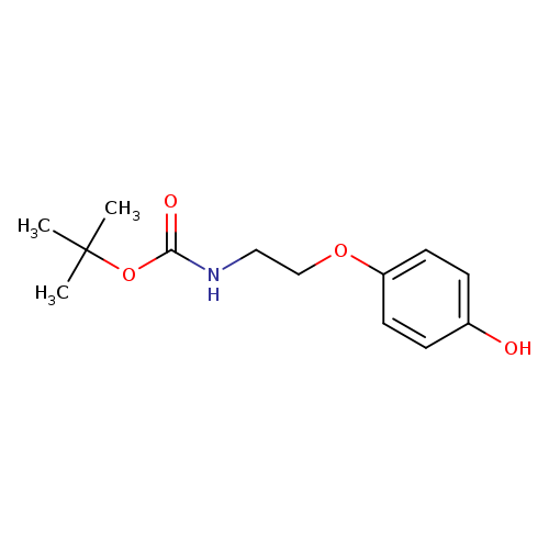 [2-(4-Hydroxy-phenoxy)-ethyl]-carbamic acid tert-butyl ester