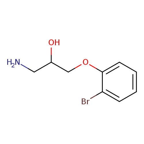 1-amino-3-(2-bromophenoxy)propan-2-ol