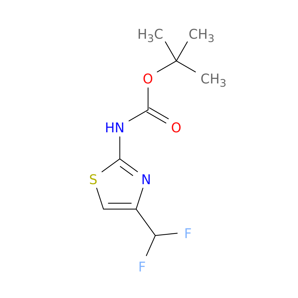 tert-Butyl (4-(difluoromethyl)thiazol-2-yl)carbamate