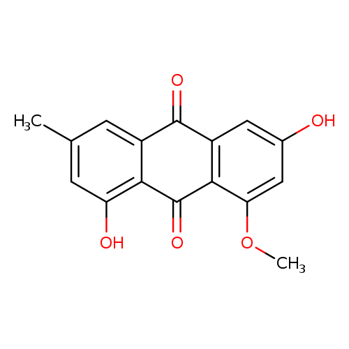 1,6-Dihydroxy-8-methoxy-3-methylanthracene-9,10-dione