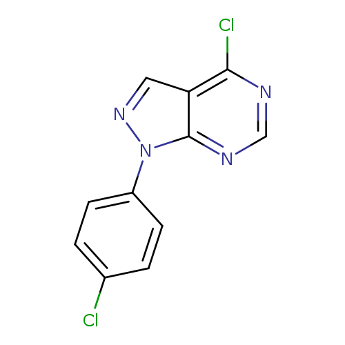 4-Chloro-1-(4-chlorophenyl)-1h-pyrazolo[3,4-d]pyrimidine