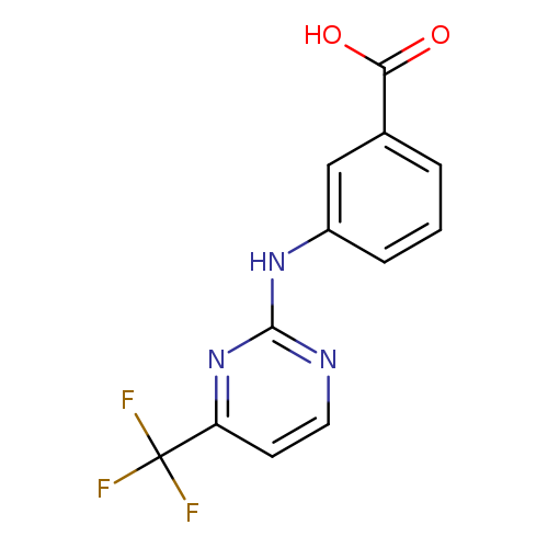 3-([4-(Trifluoromethyl)pyrimidin-2-yl]amino)benzoic acid