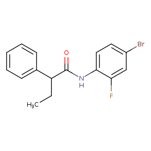N-(4-Bromo-2-fluorophenyl)-2-phenylbutanamide