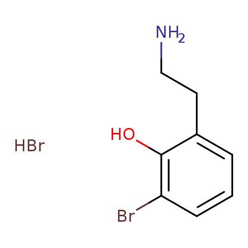 2-(2-aminoethyl)-6-bromophenol hydrobromide