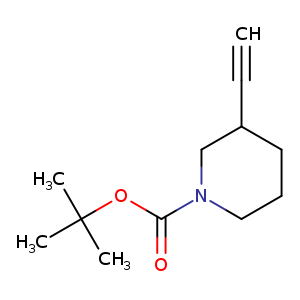 1-Piperidinecarboxylic acid, 3-ethynyl-, 1,1-dimethylethyl ester