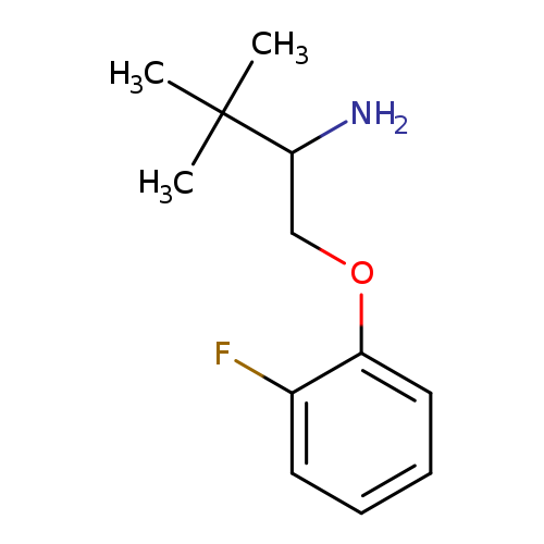 1-(2-Amino-3,3-dimethylbutoxy)-2-fluorobenzene