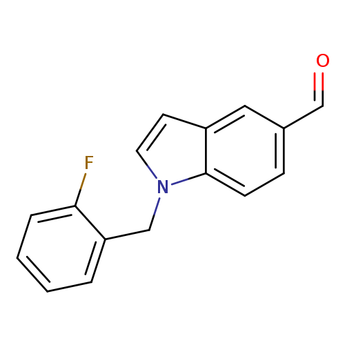 1-(2-Fluorobenzyl)-1H-indole-5-carbaldehyde
