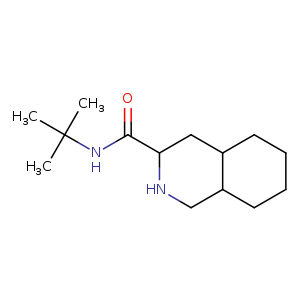 3-Isoquinolinecarboxamide, N-(1,1-dimethylethyl)decahydro-