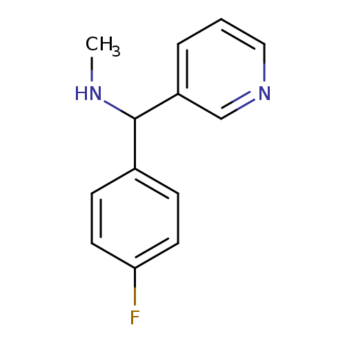 [(4-FLUOROPHENYL)(PYRIDIN-3-YL)METHYL](METHYL)AMINE
