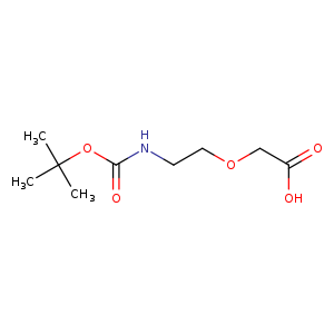 Acetic acid, [2-[[(1,1-dimethylethoxy)carbonyl]amino]ethoxy]-