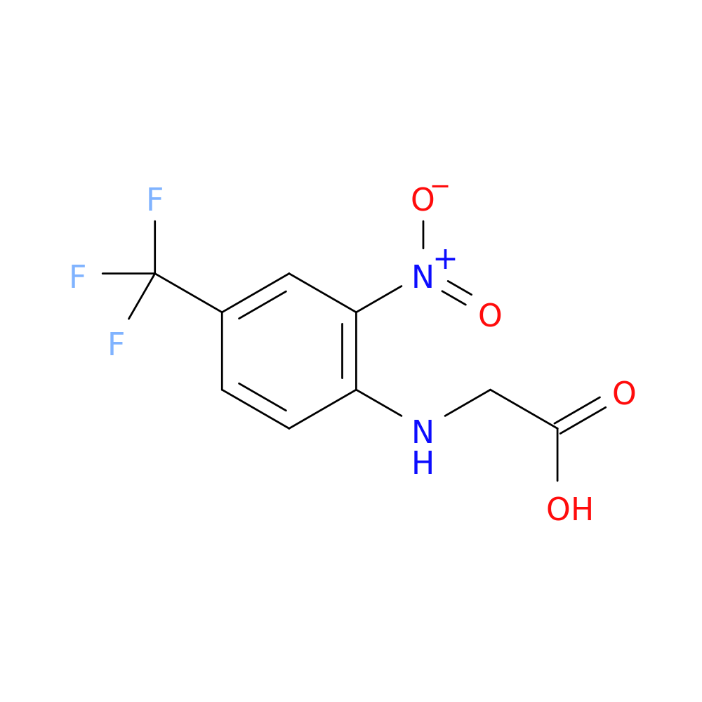 (2-Nitro-4-trifluoromethyl-phenylamino)-acetic acid