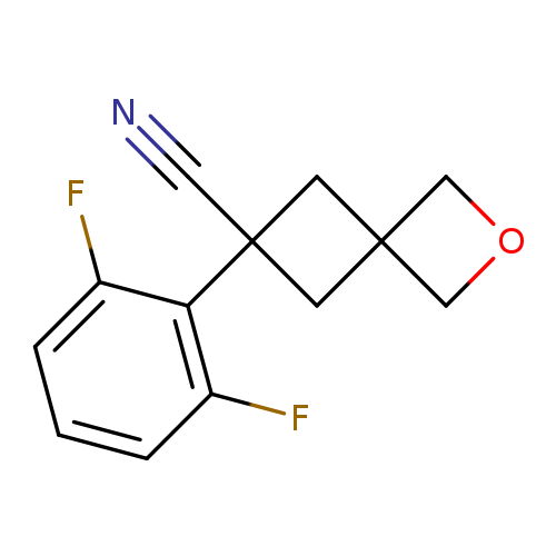 6-(2,6-difluorophenyl)-2-oxaspiro[3.3]heptane-6-carbonitrile