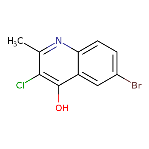 6-Bromo-3-chloro-4-hydroxy-2-methylquinoline