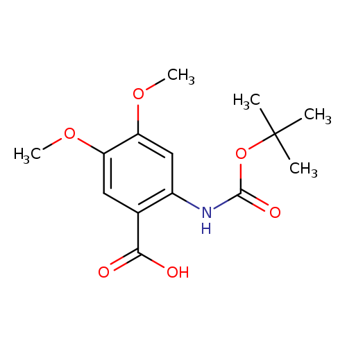 Benzoic acid, 2-[[(1,1-dimethylethoxy)carbonyl]amino]-4,5-dimethoxy-