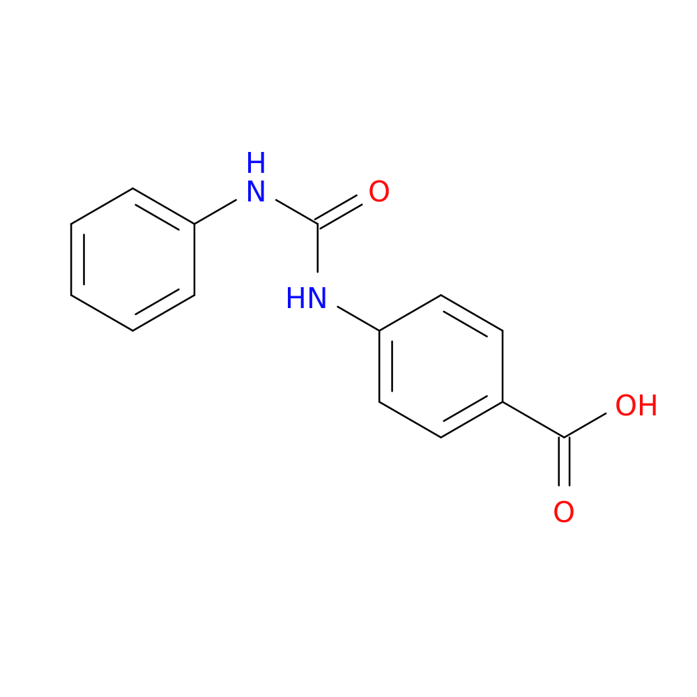4-[(phenylcarbamoyl)amino]benzoic acid