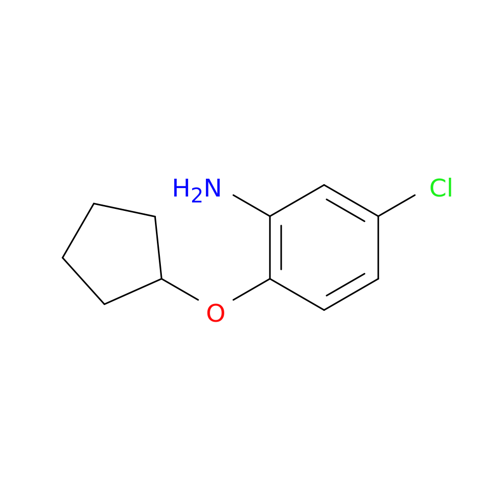 5-Chloro-2-(cyclopentyloxy)aniline
