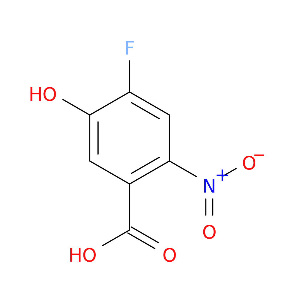 4-Fluoro-5-hydroxy-2-nitrobenzoic acid