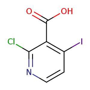 3-Pyridinecarboxylic acid, 2-chloro-4-iodo-