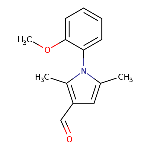 1-(2-Methoxy-phenyl)-2,5-dimethyl-1h-pyrrole-3-carbaldehyde