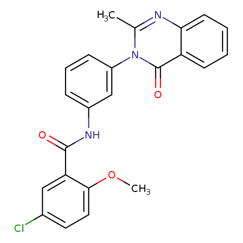 5-chloro-2-methoxy-N-[3-(2-methyl-4-oxo-3,4-dihydroquinazolin-3-yl)phenyl]benzamide